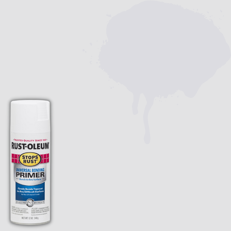 Rust-Oleum Spray Universal Bonding Primer Matte White 12 oz. | Gilford Hardware