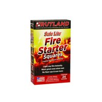 Thumbnail for Rutland Safe Lite Wood Fire Starter 24-Pack. | Gilford Hardware