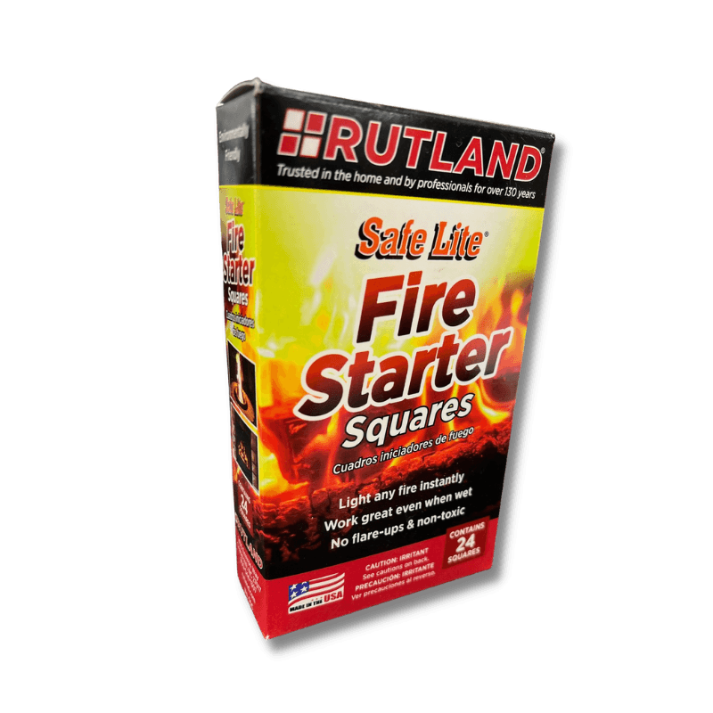 Rutland Safe Lite Wood Fire Starter 24-Pack. | Gilford Hardware