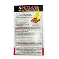 Thumbnail for Rutland Safe Lite Wood Fire Starter 24-Pack. | Gilford Hardware