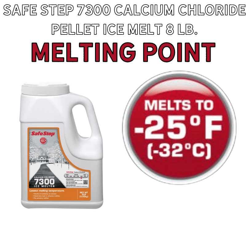 Safe Step 7300 Calcium Chloride Pellet Ice Melt 50 lb. | Gilford Hardware