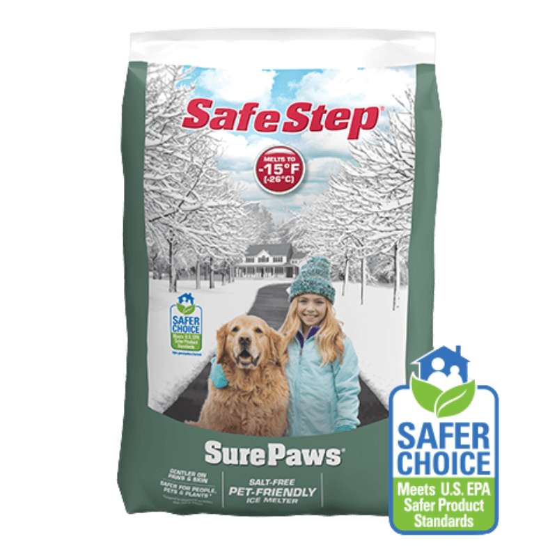 Safe Step Sure Paws Magnesium Chloride Pet Friendly Granule Ice Melt 20 lb. | Gilford Hardware