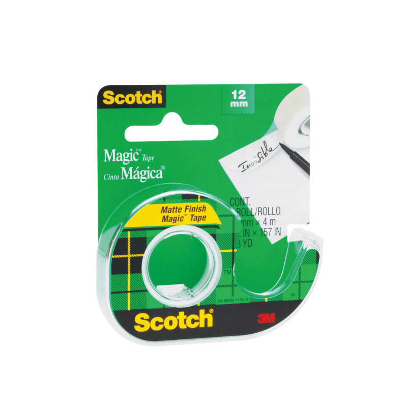 Scotch Magic Transparent Tape 1/2" X 12.5 yd. | Gilford Hardware