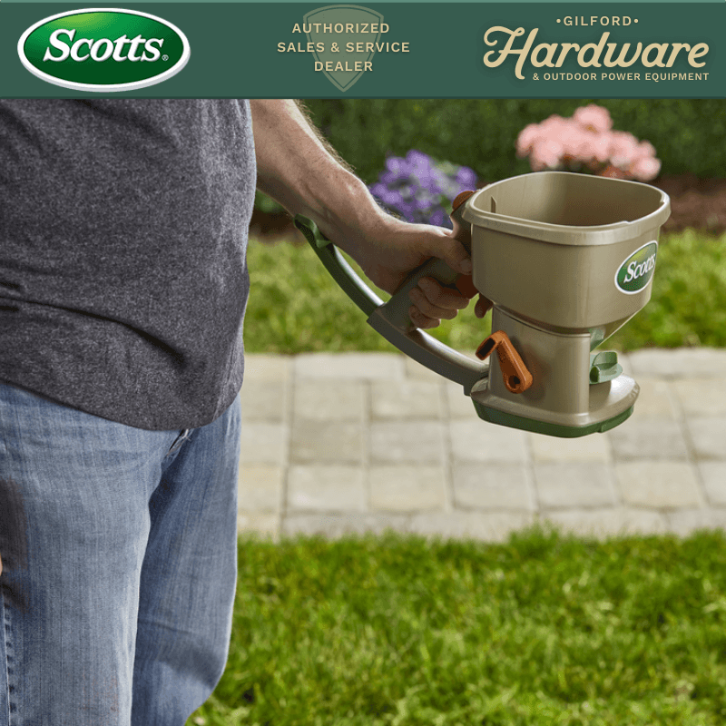 Scotts Whirl Handheld Spreader For Fertilizer | Gilford Hardware 