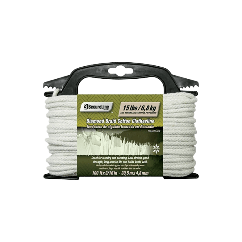 SecureLine Clothesline Rope 3/16 in. x 100 ft. | Gilford Hardware