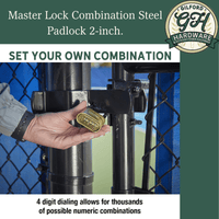 Thumbnail for Master Lock Combination Steel Padlock 2-inch. | Gilford Hardware 