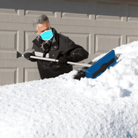 Thumbnail for SnowJoe 2-In-1 Telescoping Snow Broom + Ice Scraper | GH