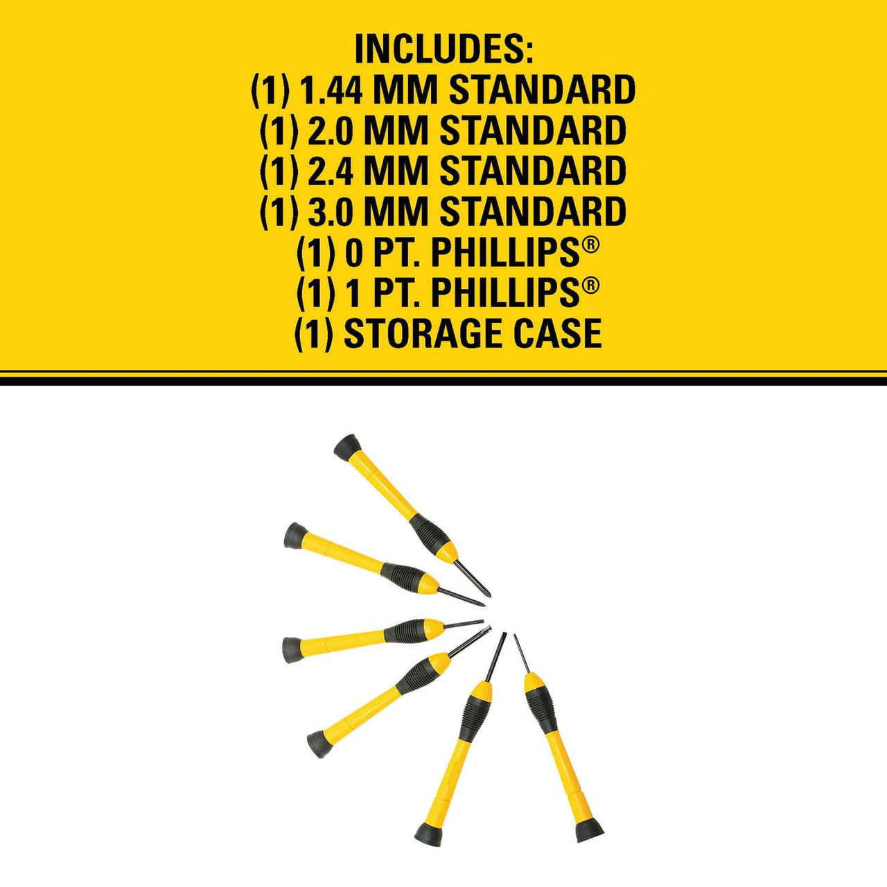 Stanley Precision Screwdriver Set 6-Piece. | Gilford Hardware