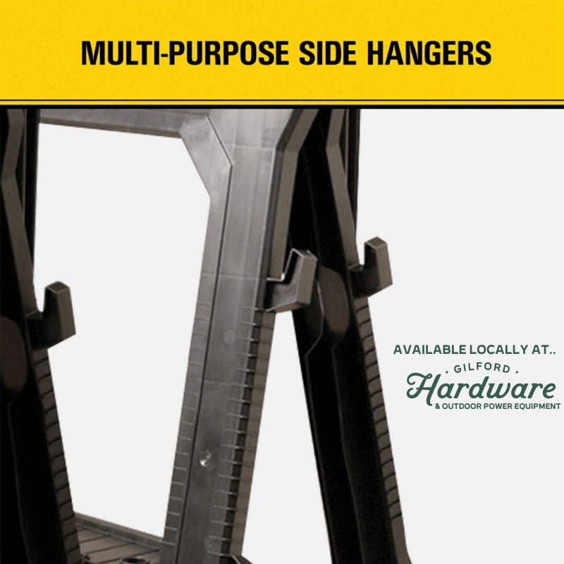 Stanley Portable Folding Sawhorse 2-Pack. | Gilford Hardware 