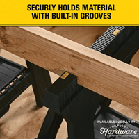 Thumbnail for Stanley Portable Folding Sawhorse 2-Pack. | Gilford Hardware 