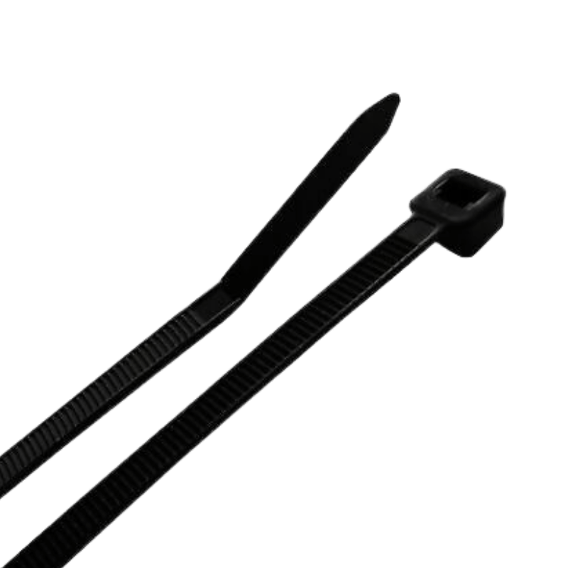 Steel Grip Black Cable Tie 11" 100-Pack. | Gilford Hardware