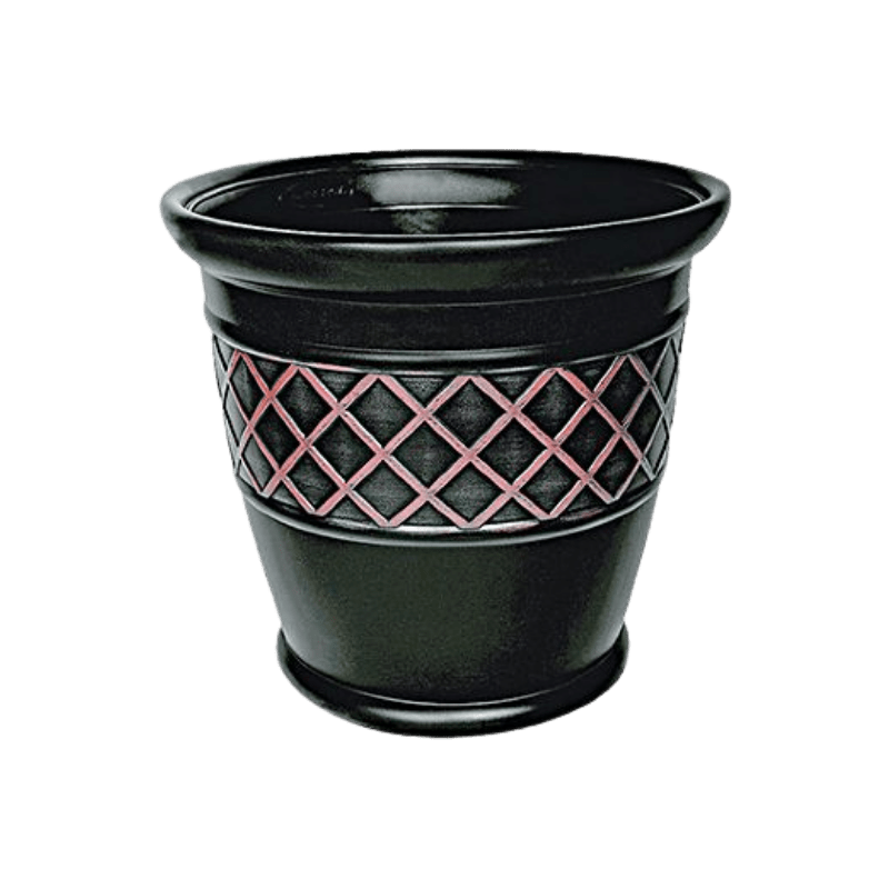 Suncast Brown Lattice Planter 18" | Gilford Hardware