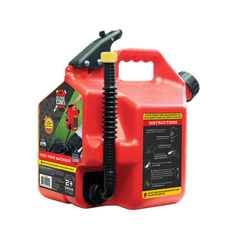 SureCan Gas Can 2-Gallon. | Gilford Hardware