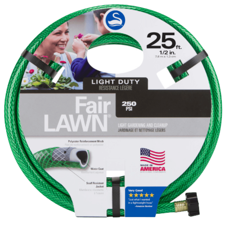 Swan Light Duty Garden Hose 1/2" X 25' | Gilford Hardware