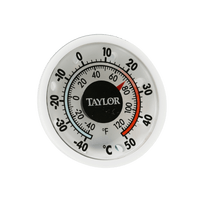 Thumbnail for Taylor Dial Thermometer Plastic White | Gilford Hardware