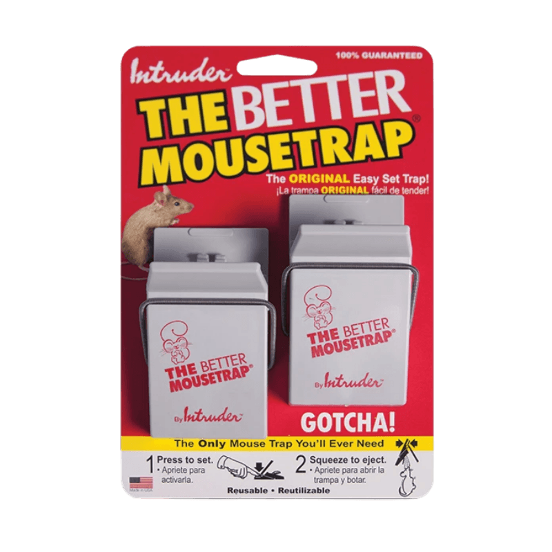 The Better Mousetrap Intruder Snap Trap For Mice 2-Pack. | Gilford Hardware 