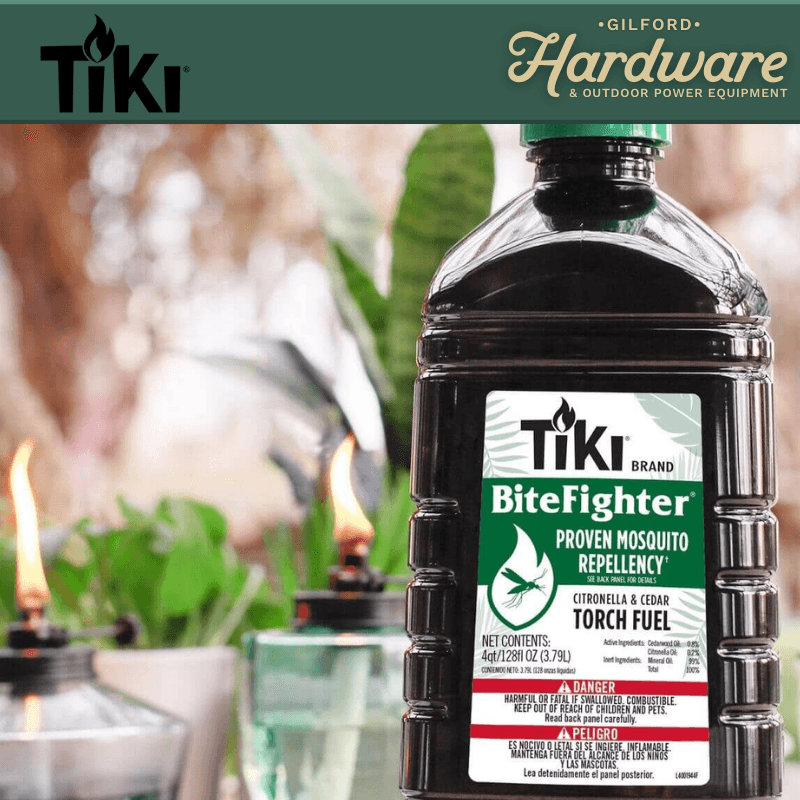 Tiki BiteFighter Citronella & Cedar Torch Fuel | Gilford Hardware