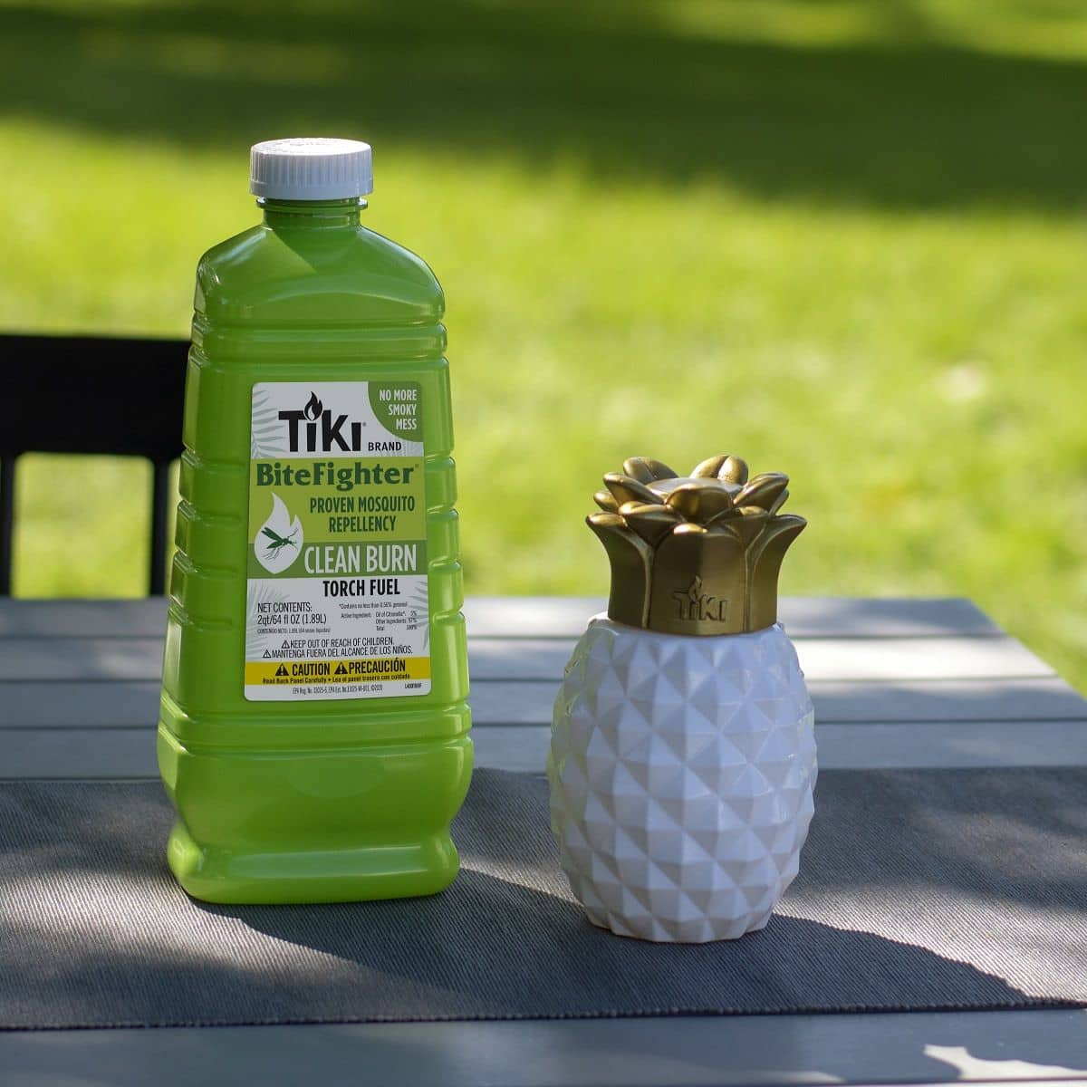 Tiki Clean Burn Torch Fuel Green 32 oz. | Gilford Hardware