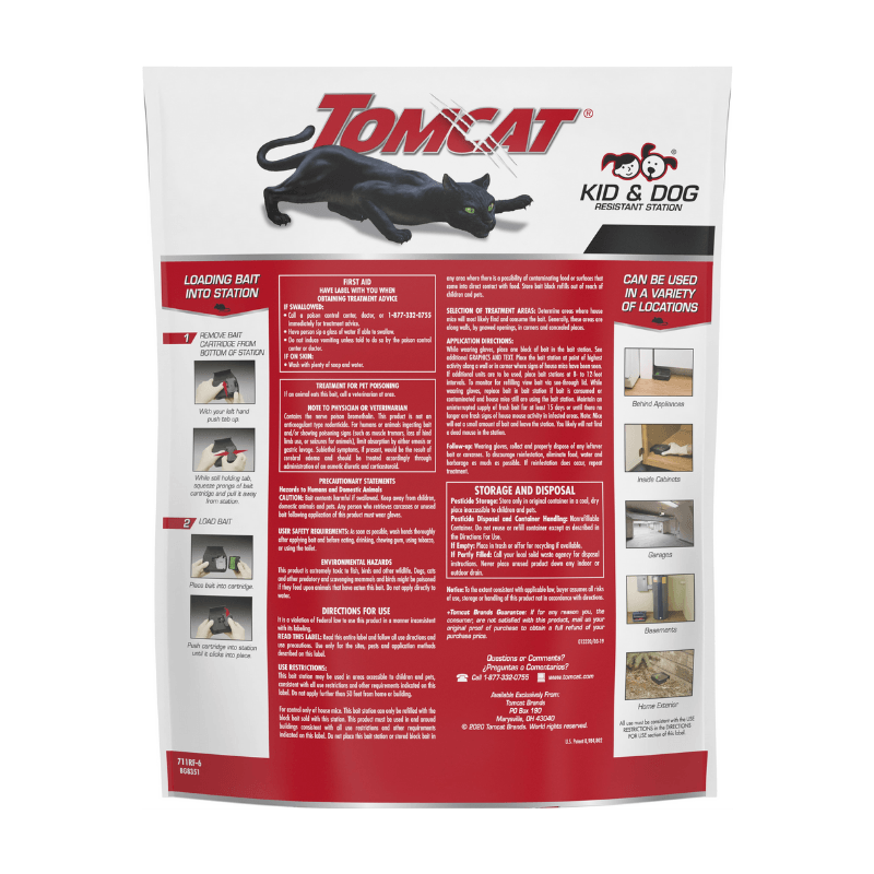 Tomcat Bait Station Blocks For Mice 16-Pack. | Gilford Hardware 