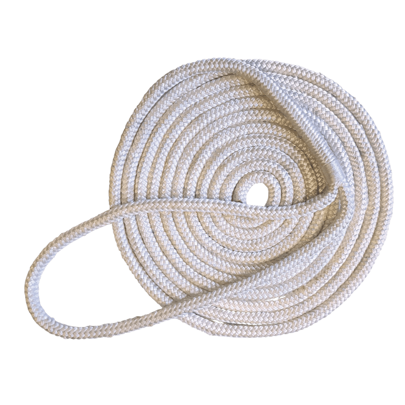 Tommy Docks Diamond Braided Nylon Dock Line 3/8 in. X 15 ft. | Gilford Hardware 