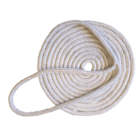 Thumbnail for Tommy Docks Diamond Braided Nylon Dock Line 3/8 in. X 15 ft. | Gilford Hardware 