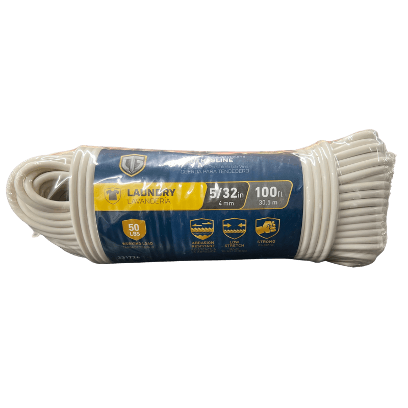 Tru Guard Vinyl Coated Clothesline 5/32" x 100' | Gilford Hardware 