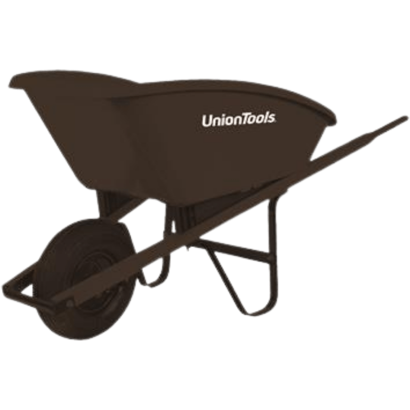 UnionTools Poly Wheelbarrow 5 ft³ | Gilford Hardware