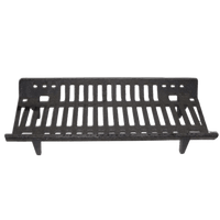 Thumbnail for Vestal Black Cast Iron Fireplace Grate | Gilford Hardware