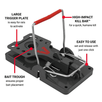 Thumbnail for Victor Quickset Power-Kill Rat Trap |  Gilford Hardware 