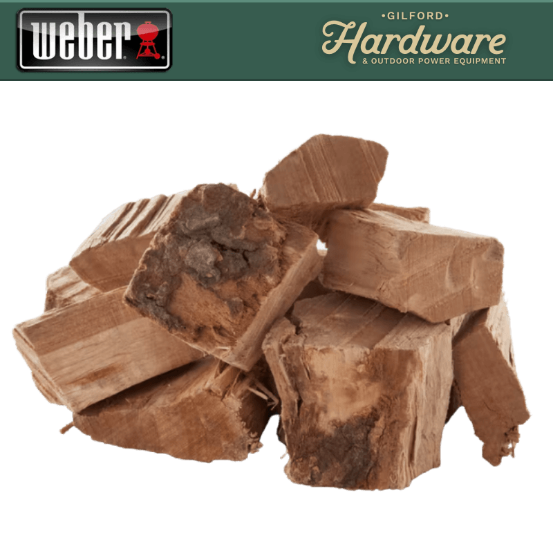 Weber Firespice Cherry Wood Smoking Chunks 350 cu. in. | Gilford Hardware 