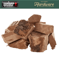 Thumbnail for Weber Firespice Cherry Wood Smoking Chunks 350 cu. in. | Gilford Hardware 