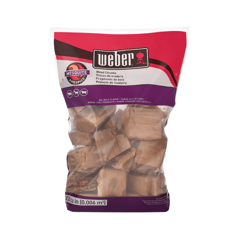 Weber Firespice Mesquite Wood Smoking Chunks 350 cu. in. | Gilford Hardware 