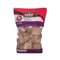 Thumbnail for Weber Firespice Mesquite Wood Smoking Chunks 350 cu. in. | Gilford Hardware 