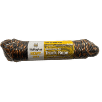 Thumbnail for Wellington Black/Orange Twisted Poly Truck Rope 3/8 in. D X 50 ft. L | Gilford Hardware