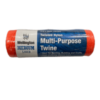 Thumbnail for Wellington Orange Twisted Nylon Mason Line Twine 260 ft.  | Gilford Hardware