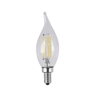 Thumbnail for Feit Electric C10 E12 (Candelabra) LED Bulb Soft White 60 Watt Equivalence 2-Pack. | Gilford Hardware 