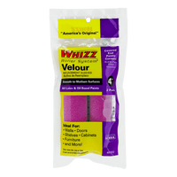 Thumbnail for Whizz Mini Paint Roller Cover Velour (2 Pack) | Gilford Hardware 