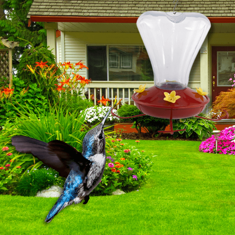 Woodlink Trumpet Flower Hummingbird Feeder | Gilford Hardware