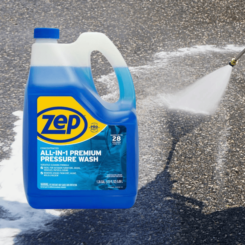 Zep All-in-1 Pressure Wash Cleaner Concentrate 1.35 Gallon. | Gilford Hardware